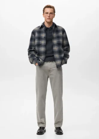 Kostkovaná košile s kapsami