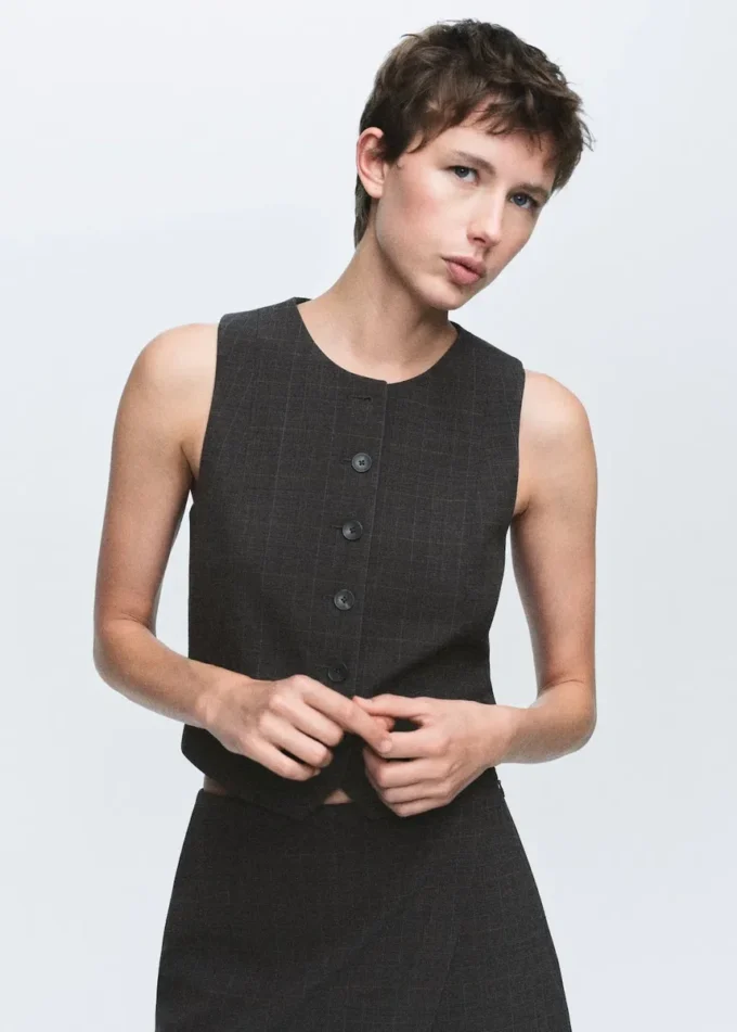 Kostkovaná sako Kostkovaná sako