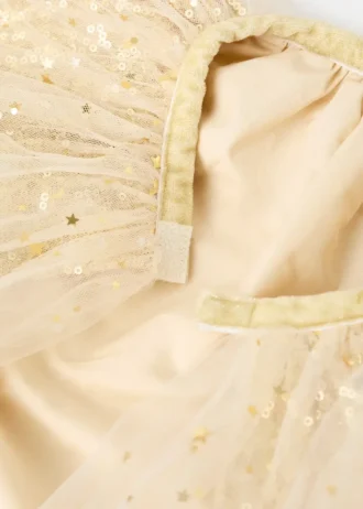 Kostýmní plášť s flitry