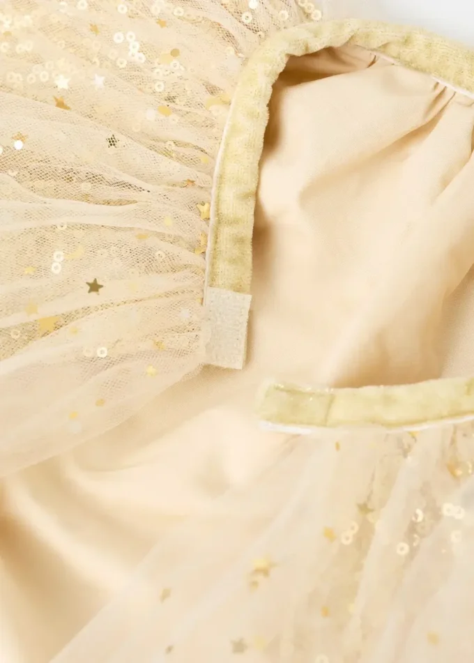 Kostýmní plášť s flitry