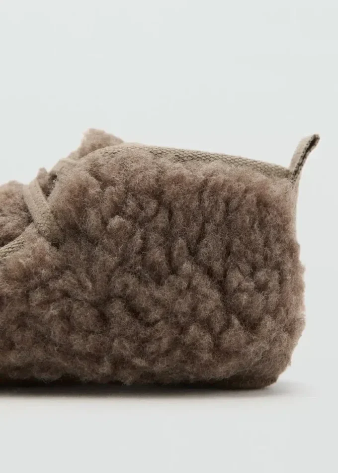 Kotníkové boty z ovčí kůže Kotníkové boty z ovčí kůže