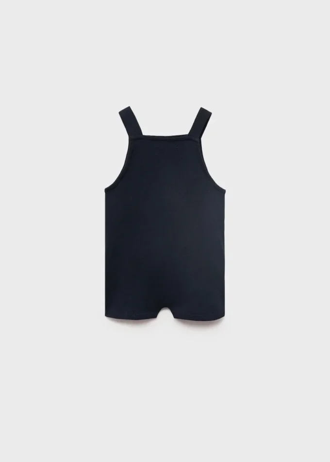 Krátké bavlněné montérky