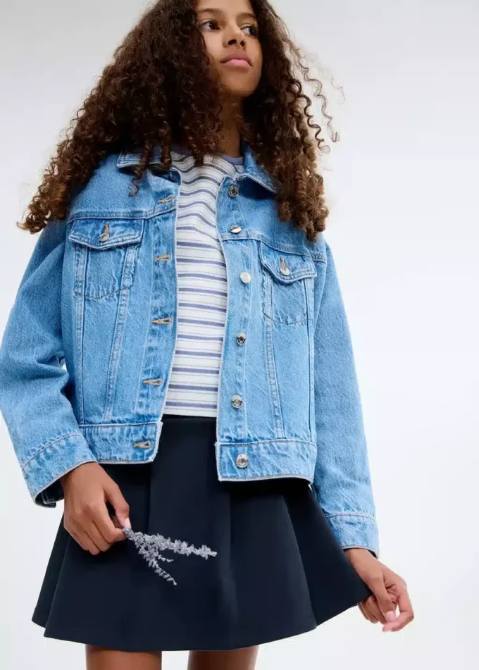 Krátká bavlněná sukně Krátká bavlněná sukně