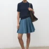Krátká džínová sukně Krátká džínová sukně