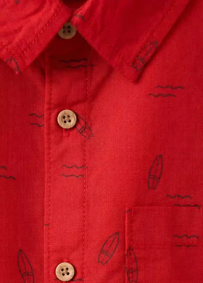 Krátká košile s potiskem Krátká košile s potiskem