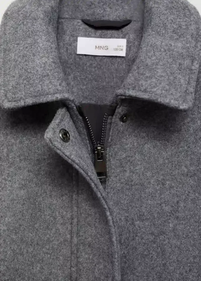 Krátký látkový kabát Krátký látkový kabát