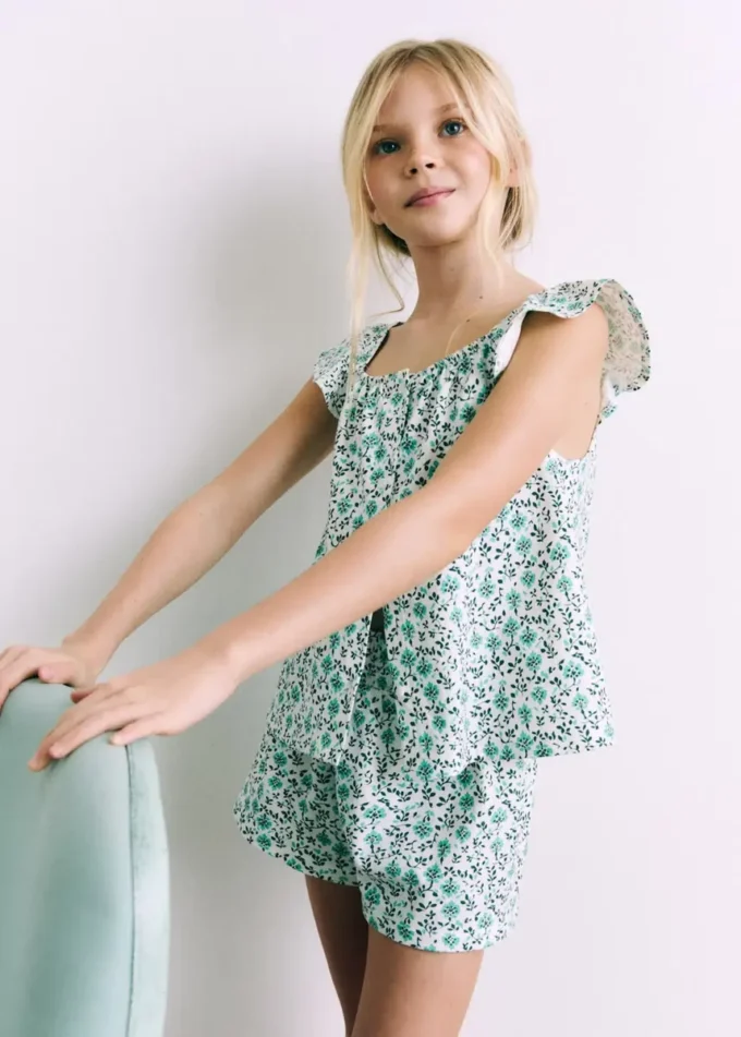 Krátké pyžamo s potiskem (balení) Krátké pyžamo s potiskem (balení)