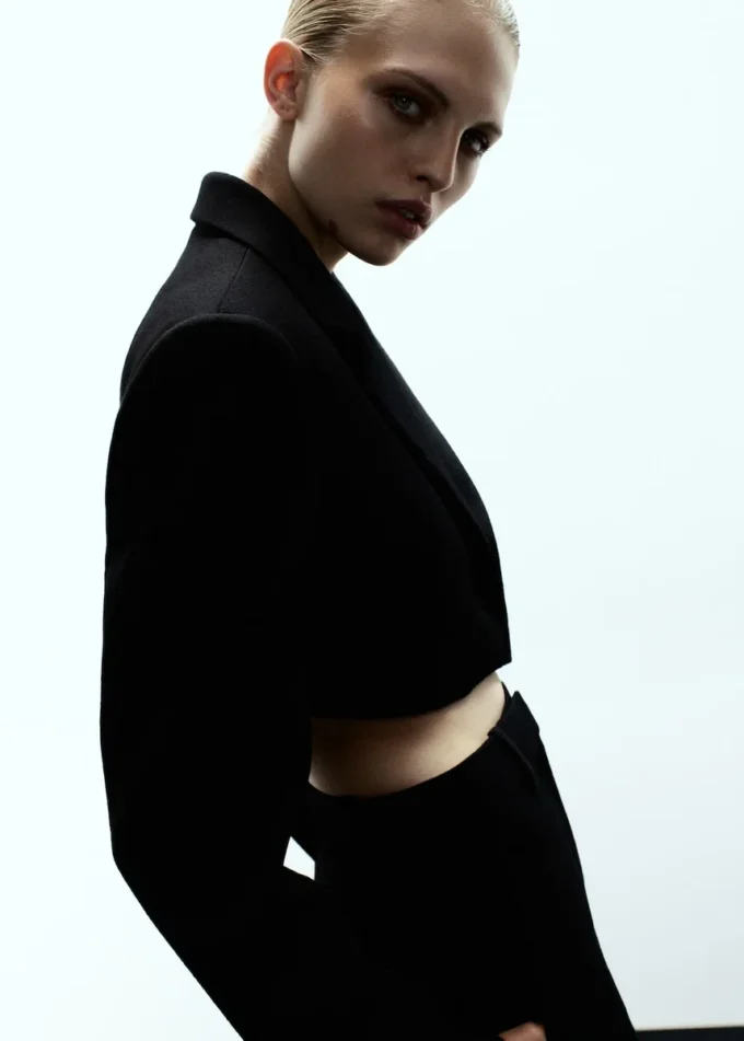 Krátké sako z vlny Krátké sako z vlny