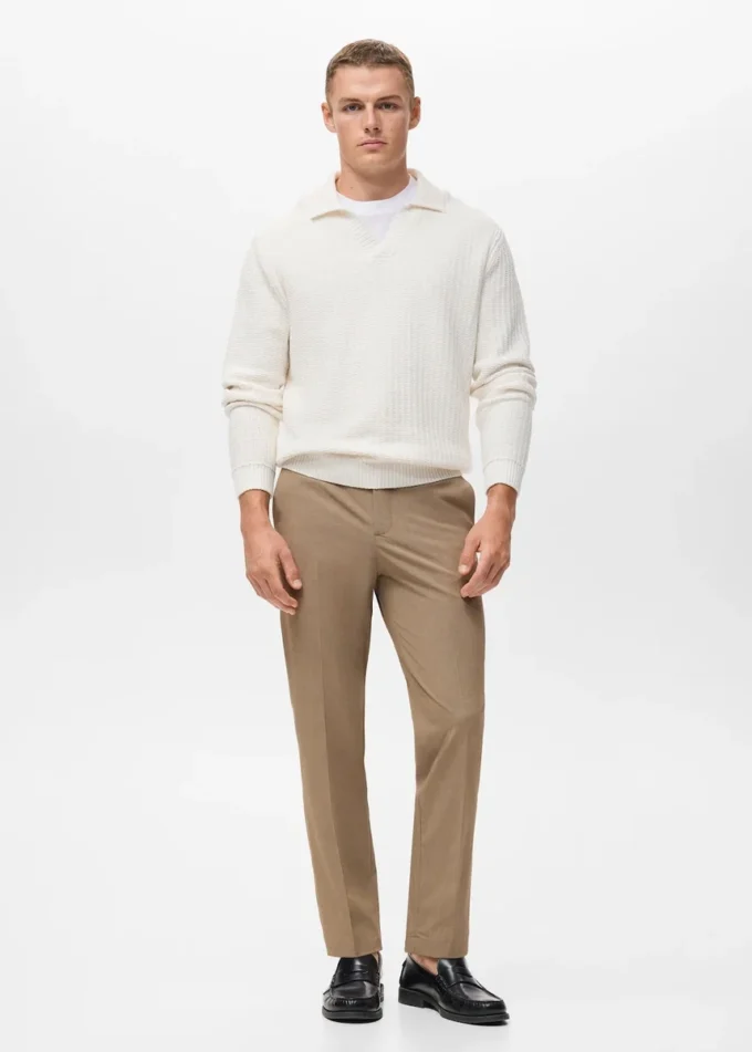 Krátké slim fit kalhoty Bologna