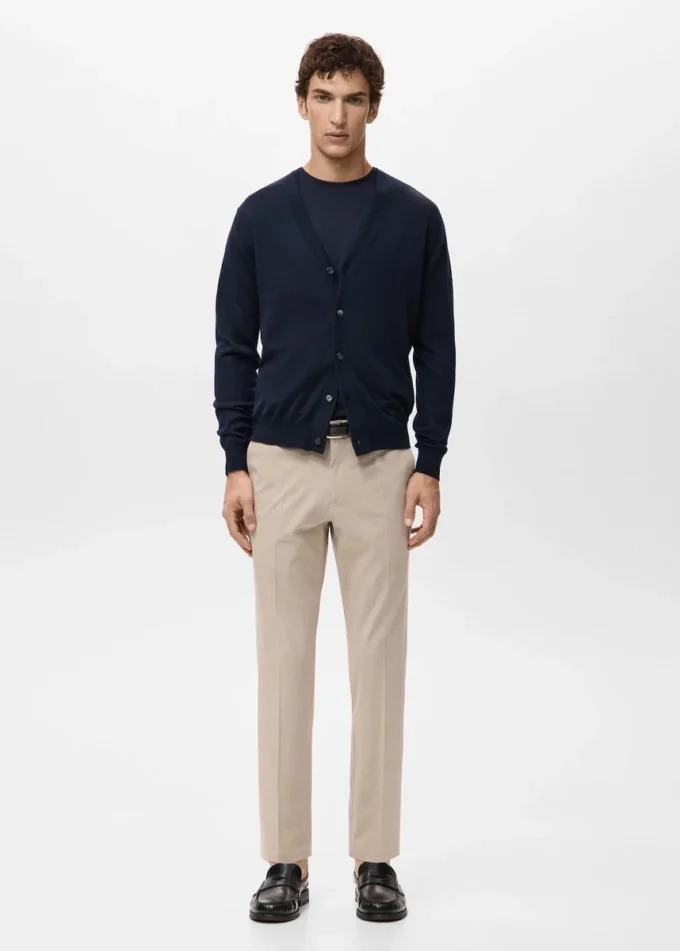 Krátké slim fit kalhoty Bologna Krátké slim fit kalhoty Bologna