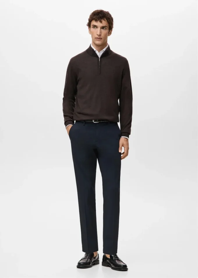 Krátké slim fit kalhoty Bologna Krátké slim fit kalhoty Bologna