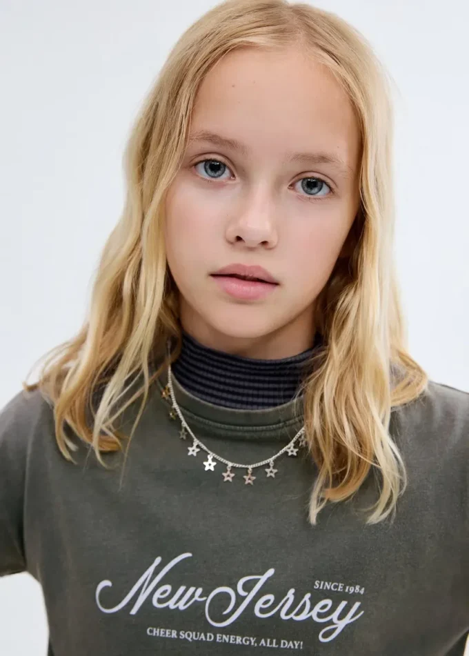 Krátké tričko s potiskem