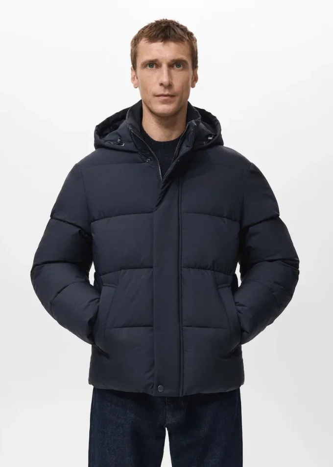 Krátká voděodolná péřová bunda Krátká voděodolná péřová bunda