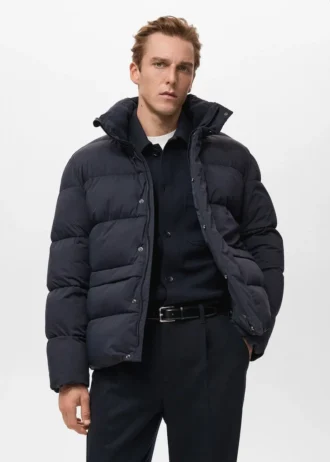 Krátká voděodolná péřová bunda