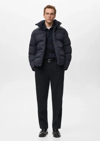 Krátká voděodolná péřová bunda