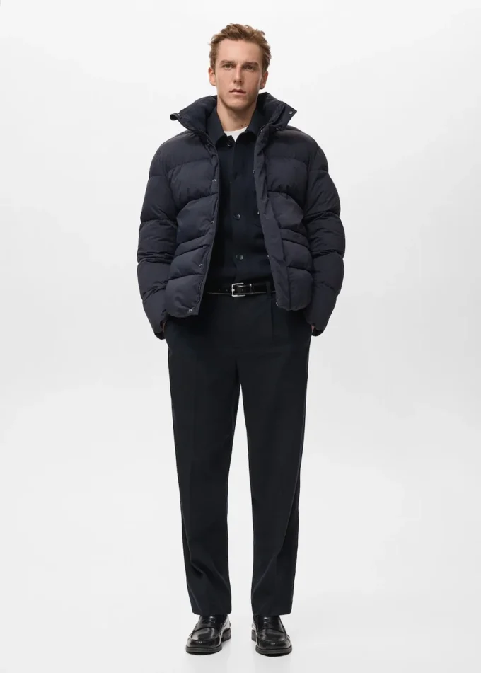 Krátká voděodolná péřová bunda Krátká voděodolná péřová bunda