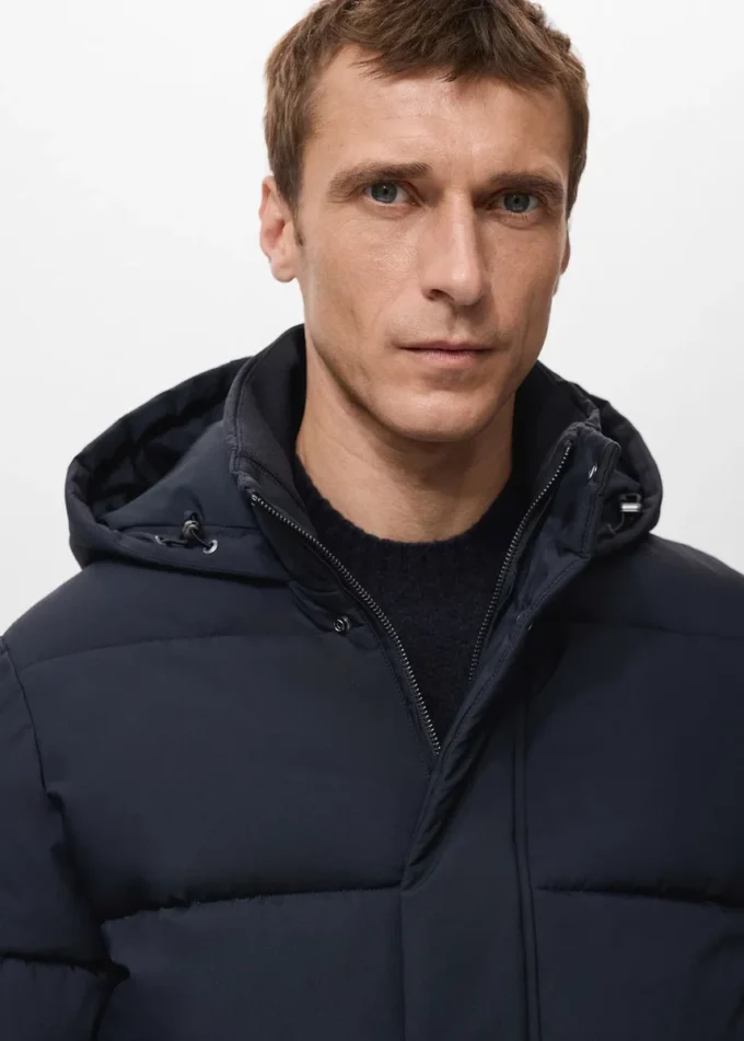 Krátká voděodolná péřová bunda Krátká voděodolná péřová bunda