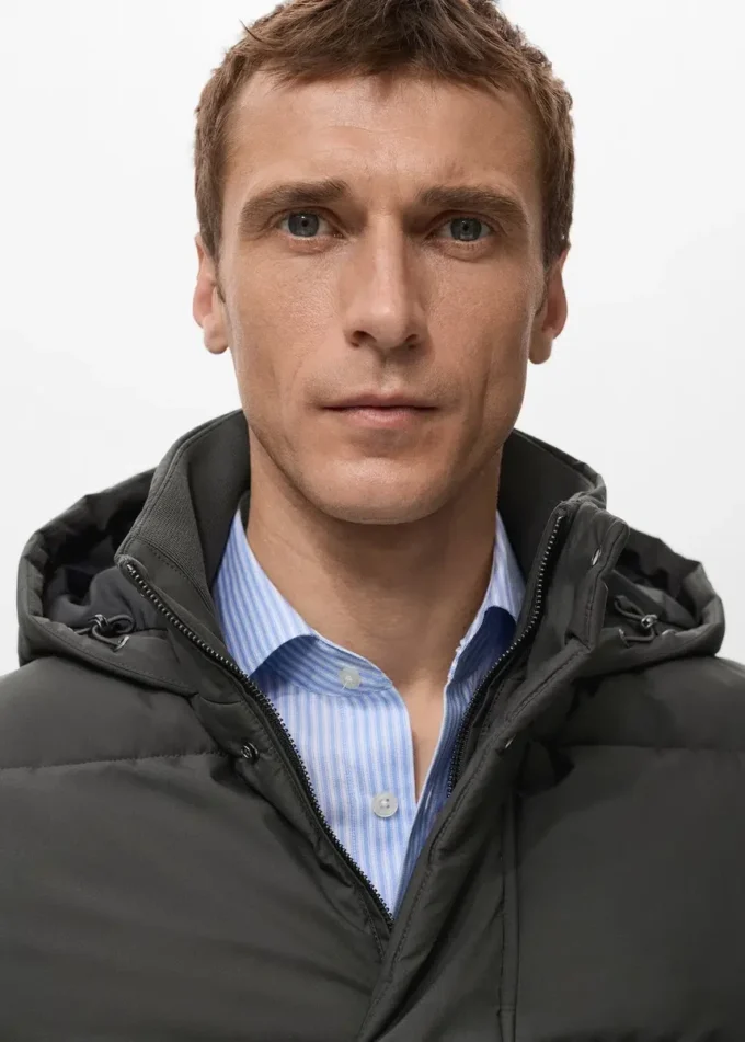 Krátká voděodolná péřová bunda Krátká voděodolná péřová bunda