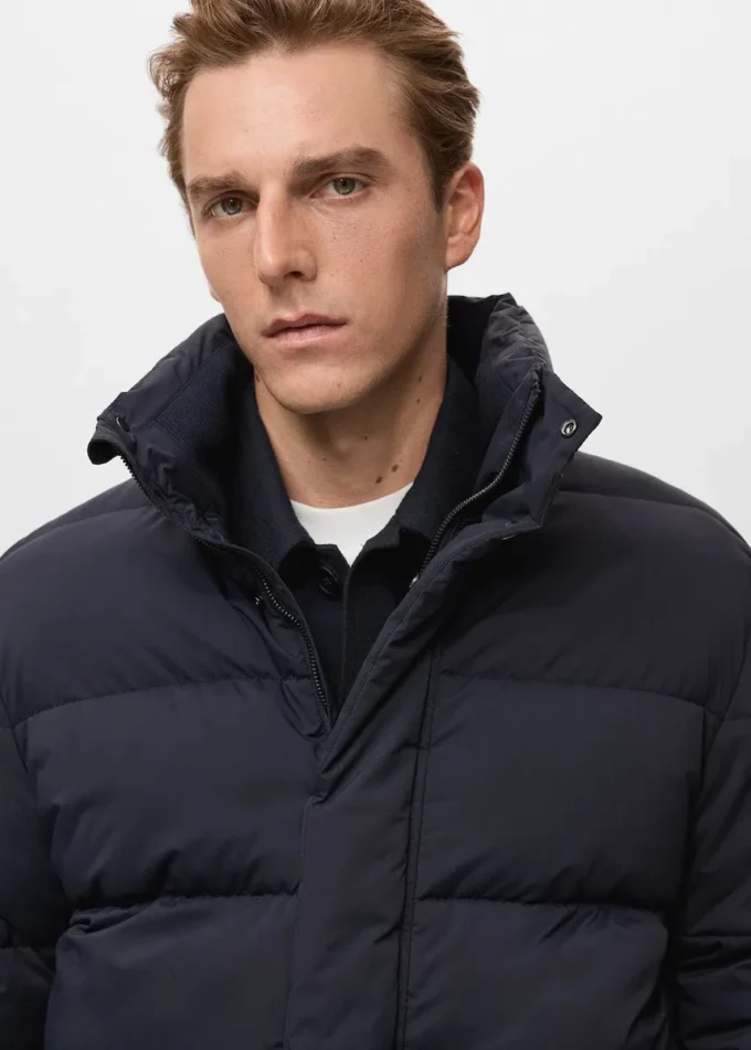 Krátká voděodolná péřová bunda Krátká voděodolná péřová bunda