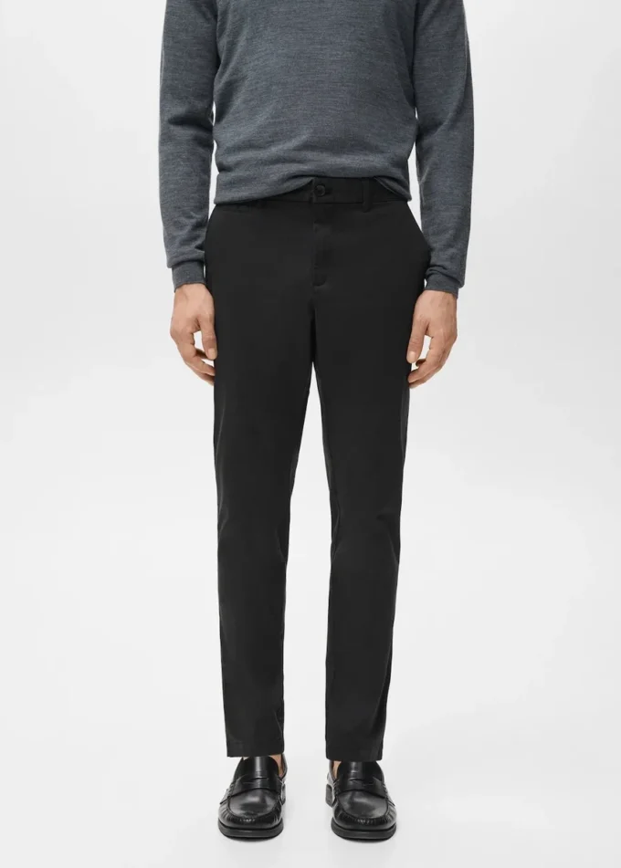 Krátké zúžené chino kalhoty Prato Krátké zúžené chino kalhoty Prato