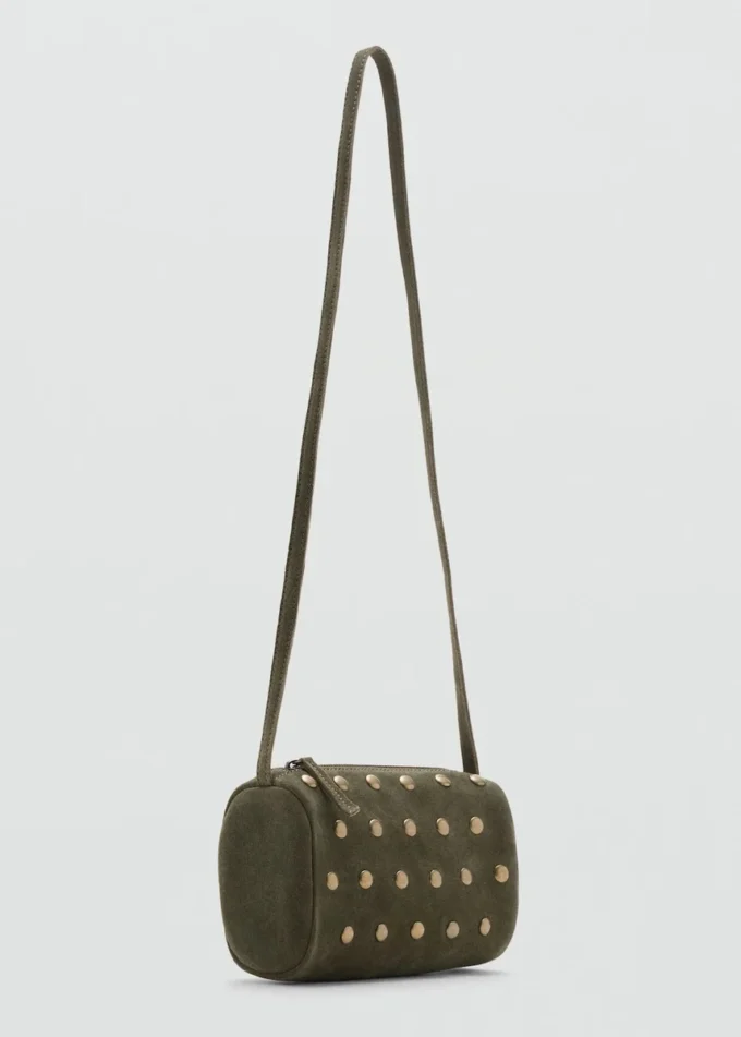 Kulatá kožená taška Kulatá kožená taška