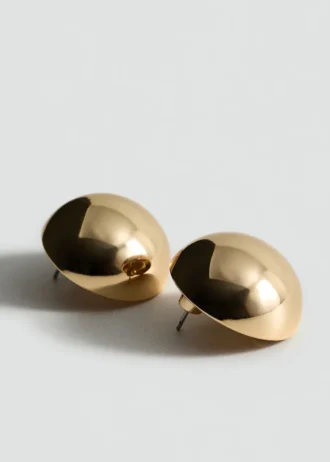 Kulaté objemné náušnice