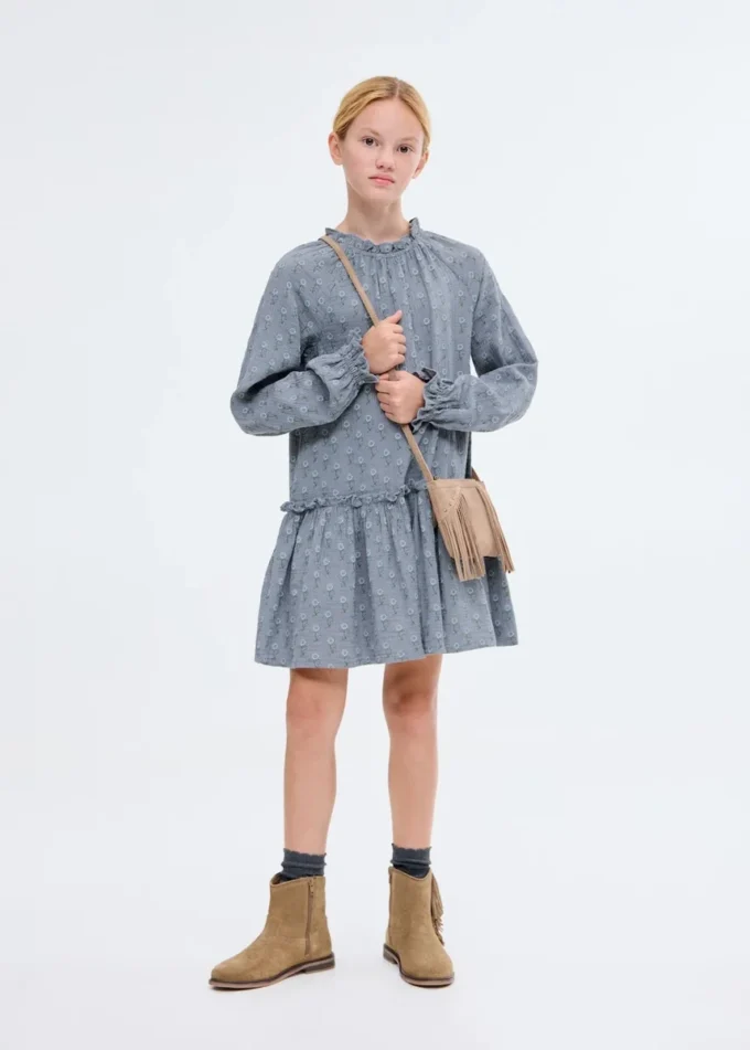 Květinové šaty s volánky Květinové šaty s volánky