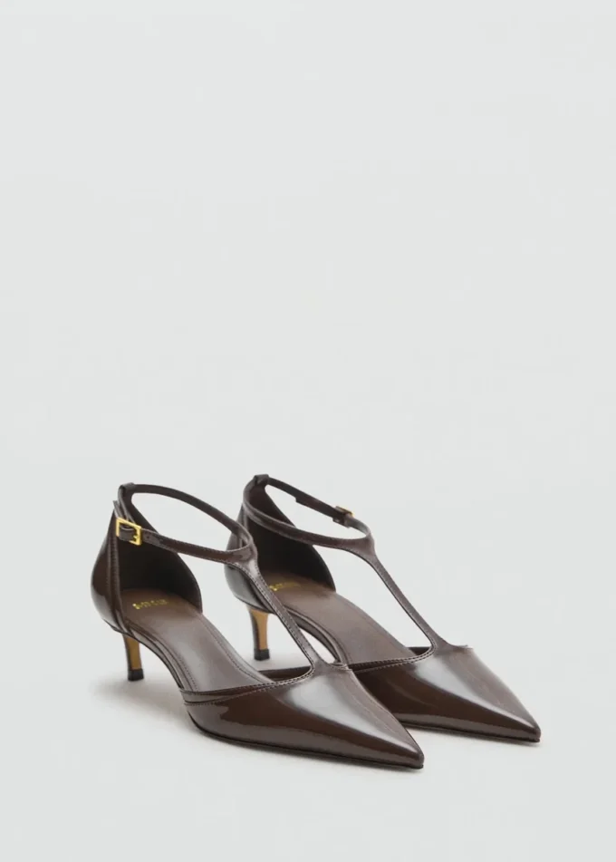 Lakované boty na nízkém podpatku Lakované boty na nízkém podpatku