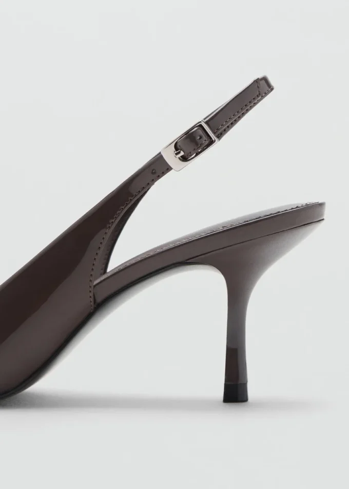 Lakované boty na podpatku Lakované boty na podpatku