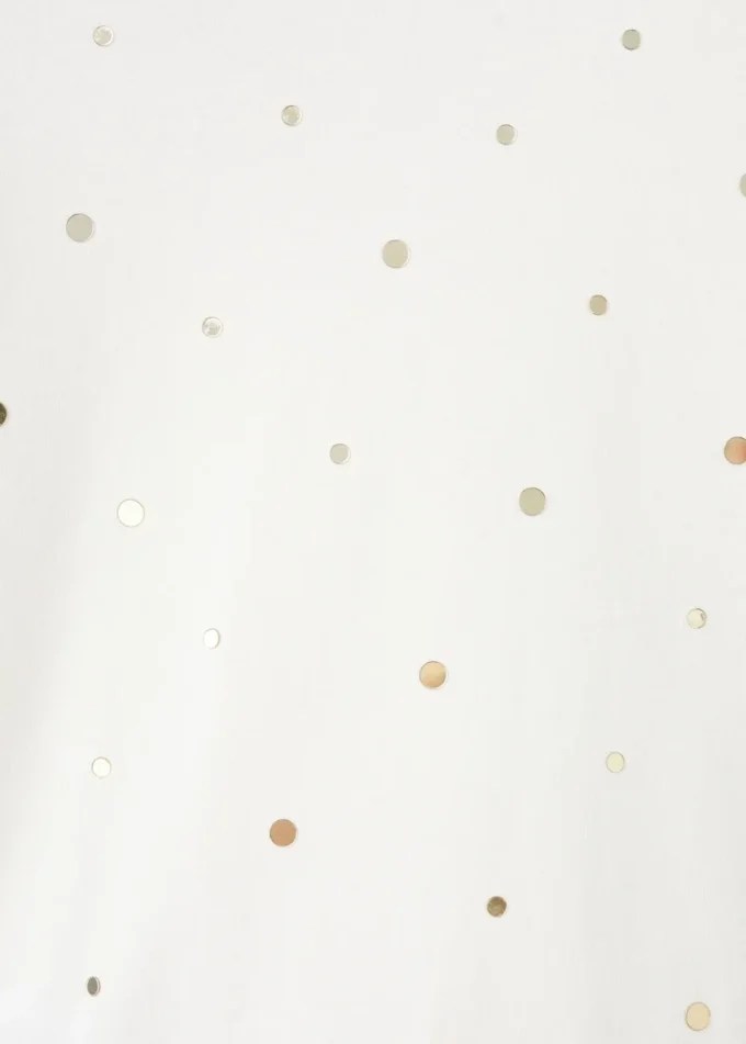 Lesklé bavlněné tričko Lesklé bavlněné tričko