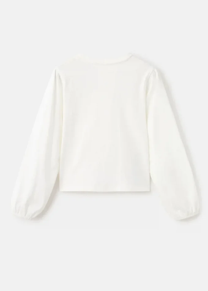 Lesklé bavlněné tričko Lesklé bavlněné tričko