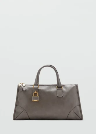 Lesklá kabelka s uchy