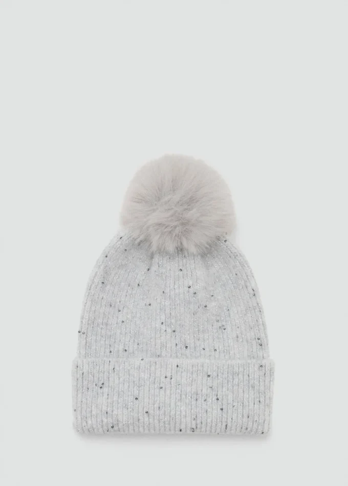 Lesklý klobouk s flitry Lesklý klobouk s flitry