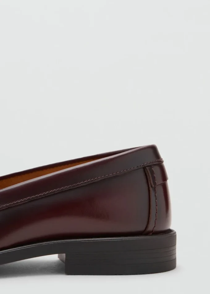 Loafers z patinované kůže Loafers z patinované kůže