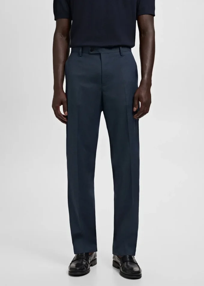 Londýnské kalhoty s regular střihem Londýnské kalhoty s regular střihem