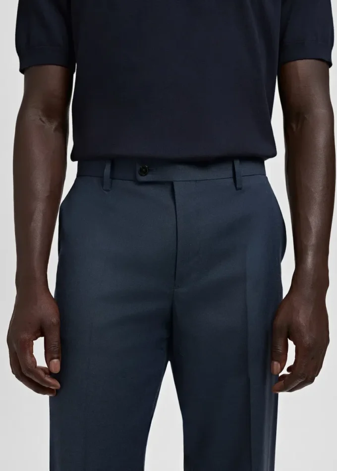 Londýnské kalhoty s regular střihem Londýnské kalhoty s regular střihem