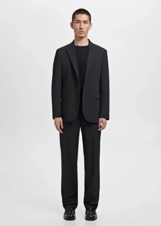 Londýnské sako s pravidelným střihem