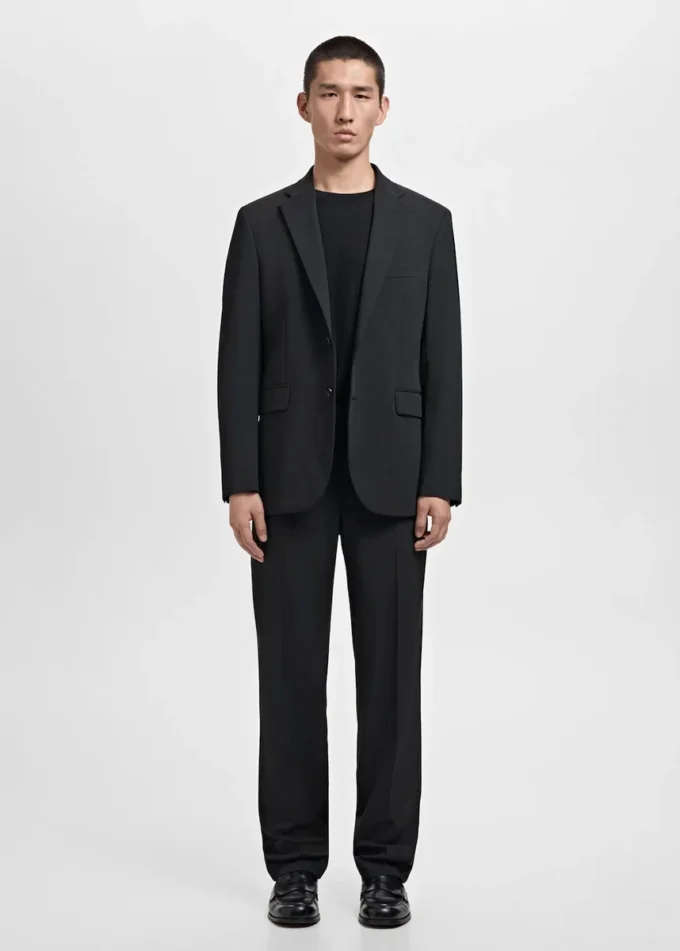 Londýnské sako s pravidelným střihem Londýnské sako s pravidelným střihem