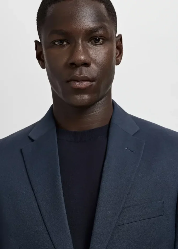 Londýnské sako s pravidelným střihem Londýnské sako s pravidelným střihem