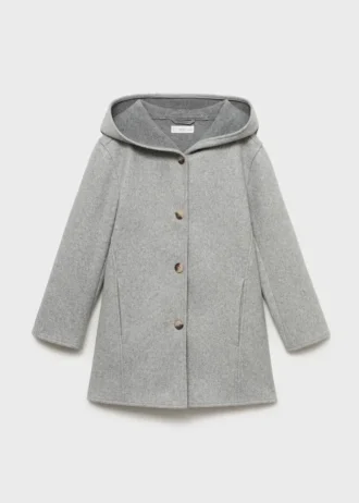 Látkový kabát s kapsami