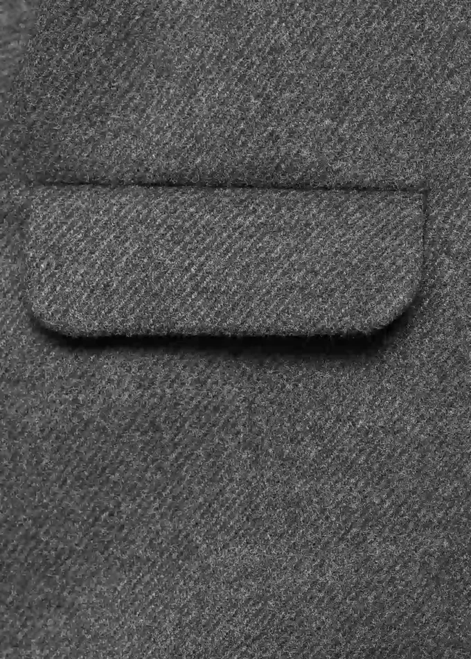 Látkový midi kabát Látkový midi kabát