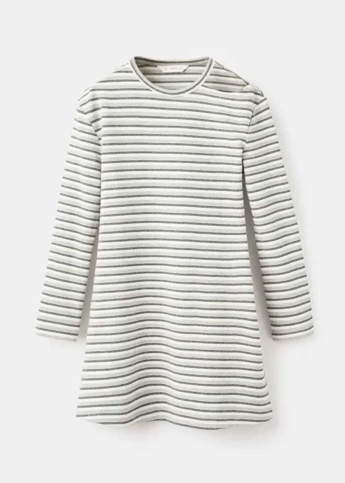 Lurexové šaty s výřezem Lurexové šaty s výřezem