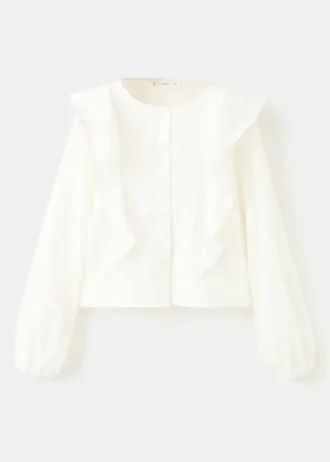 Lurexová halenka s volánky