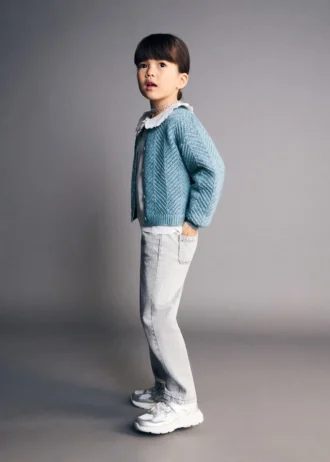 Lurexový pletený svetr