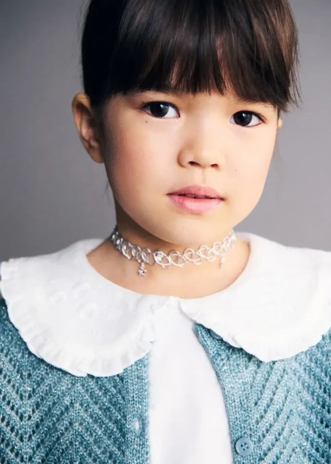 Lurexový pletený svetr Lurexový pletený svetr