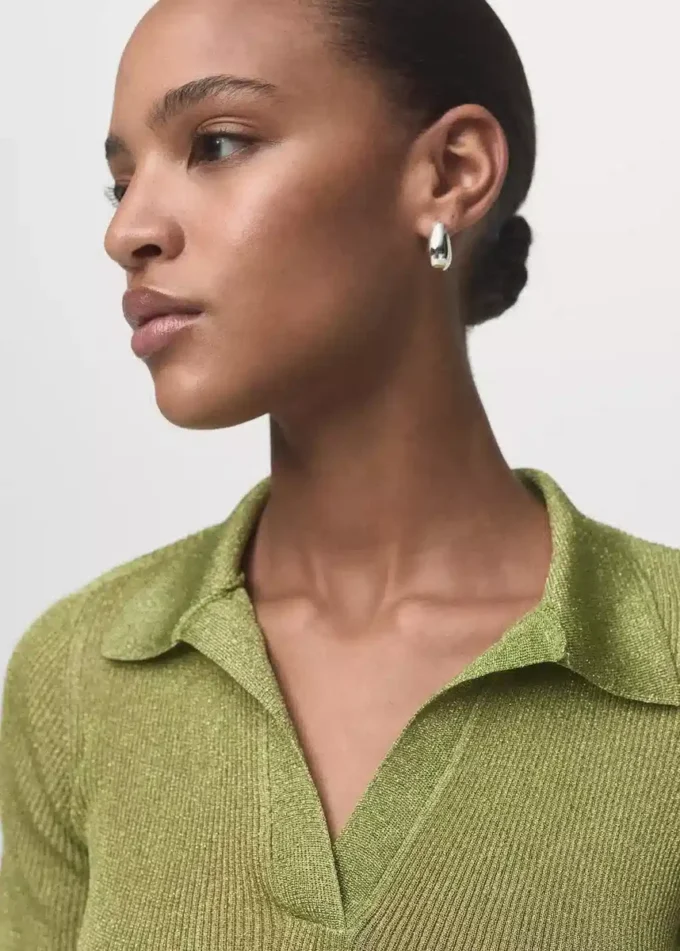 Lurexový svetr s rolákem Lurexový svetr s rolákem