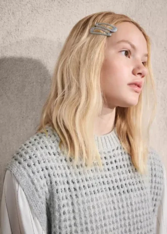 Lurexová vesta s flitry