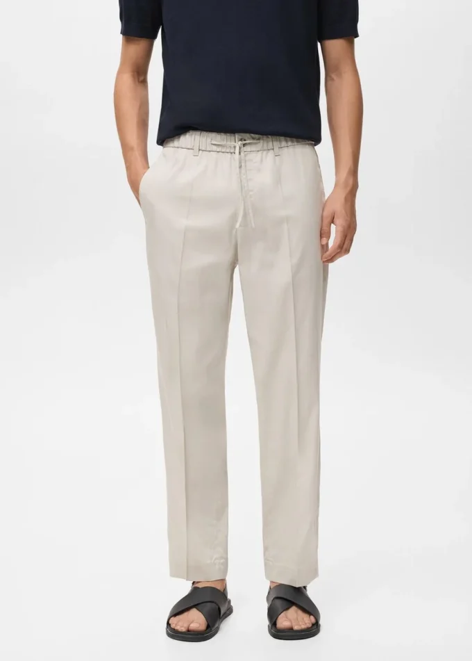 Lyocellové bavlněné joggingové kalhoty Lyocellové bavlněné joggingové kalhoty