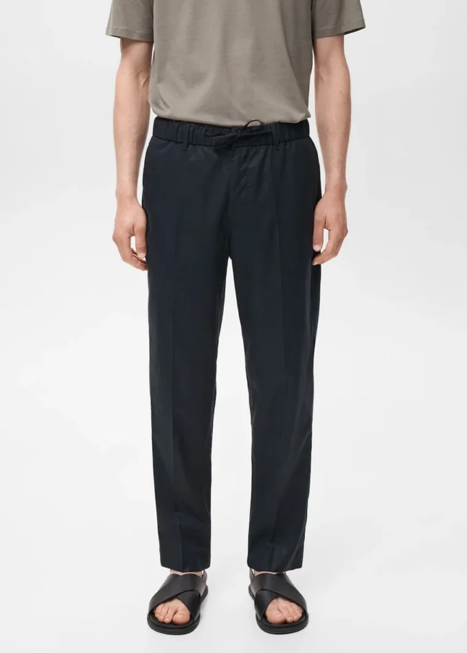 Lyocellové bavlněné joggingové kalhoty Lyocellové bavlněné joggingové kalhoty