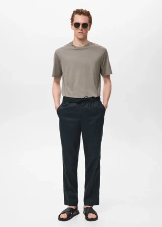 Lyocellové bavlněné joggingové kalhoty